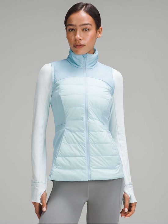 lululemon athletica Jackets & Blazers - Lululemon Sea Frost Down for It All Vest Size 4